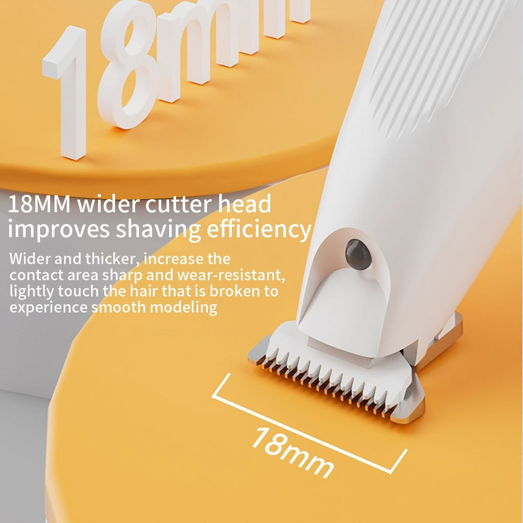 Quiet Dog Grooming Kit with Rechargeable Cordless Clippers, Electric Pet Hair Shaver for Dogs and Cats, Gold, White Kit or Gray Display Options