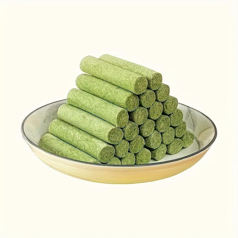 Cat Grass Sticks 18, 36 or 72 Pieces, Freeze-Dried Cat Snacks for Supervised Indoor Cat Treat Time, Everyday Rewards and Cat Owner Gift Baskets