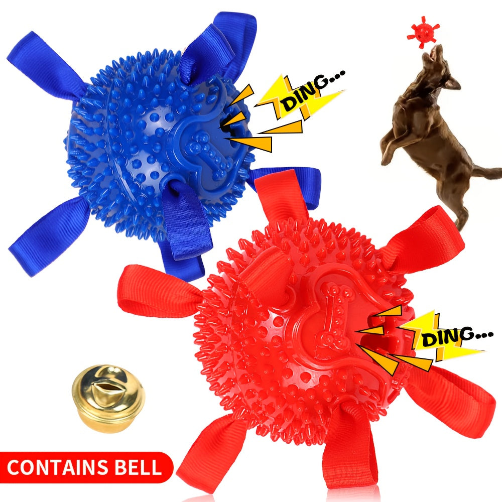 Dog Herding Training Ball for Supervised Outdoor Chase and Push Games, Orange and Blue Play Options Including Upgraded M and XXS Variants