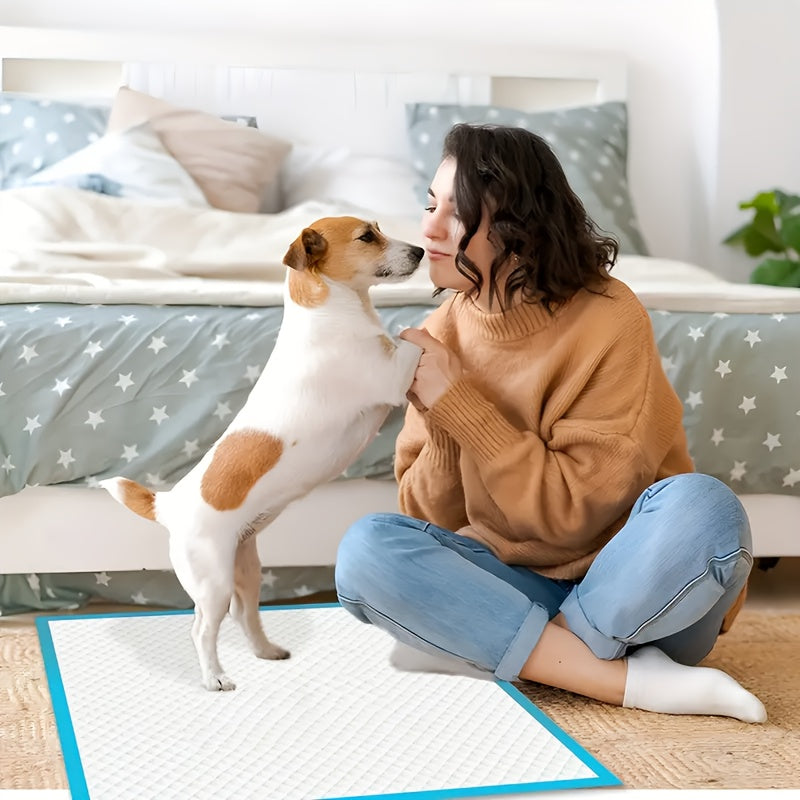 Dog Pee Pads Bulk Packs, 23.6 x 23.6 Inch Disposable Absorbent Puppy Training Pads with Odor Control and Leak Protection, 200 or 400 Count
