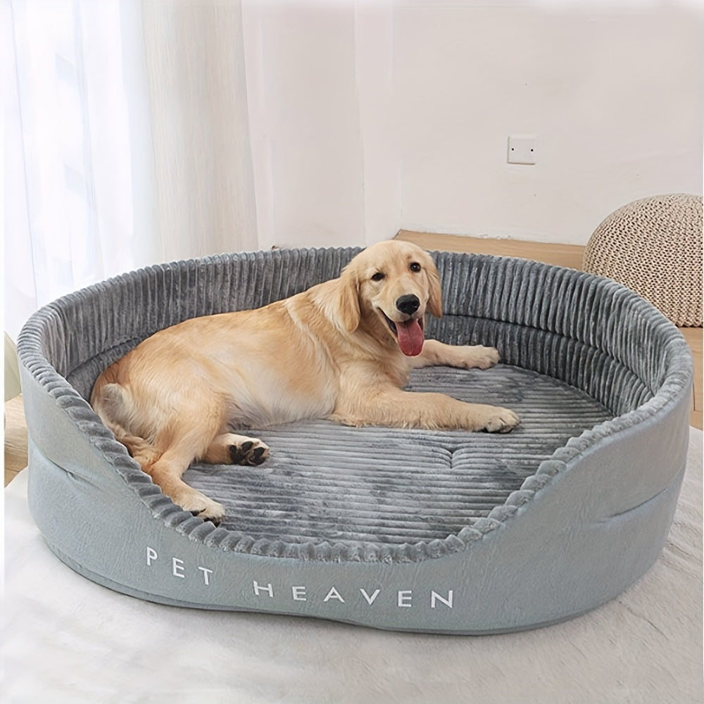 Washable Dog Bed with Thickened Design, M to XXL Size Options for Everyday Lounging and All-Season Pet Rest, Machine-Washable Dog Bedding