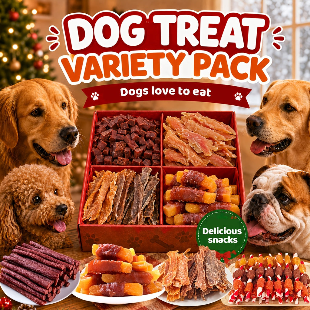 Mixed Dog Treat Combo Packs with Chicken and Duck, Beef Stick and Skewer Options, Different Pack Sizes for Supervised Rewards and Snack Time