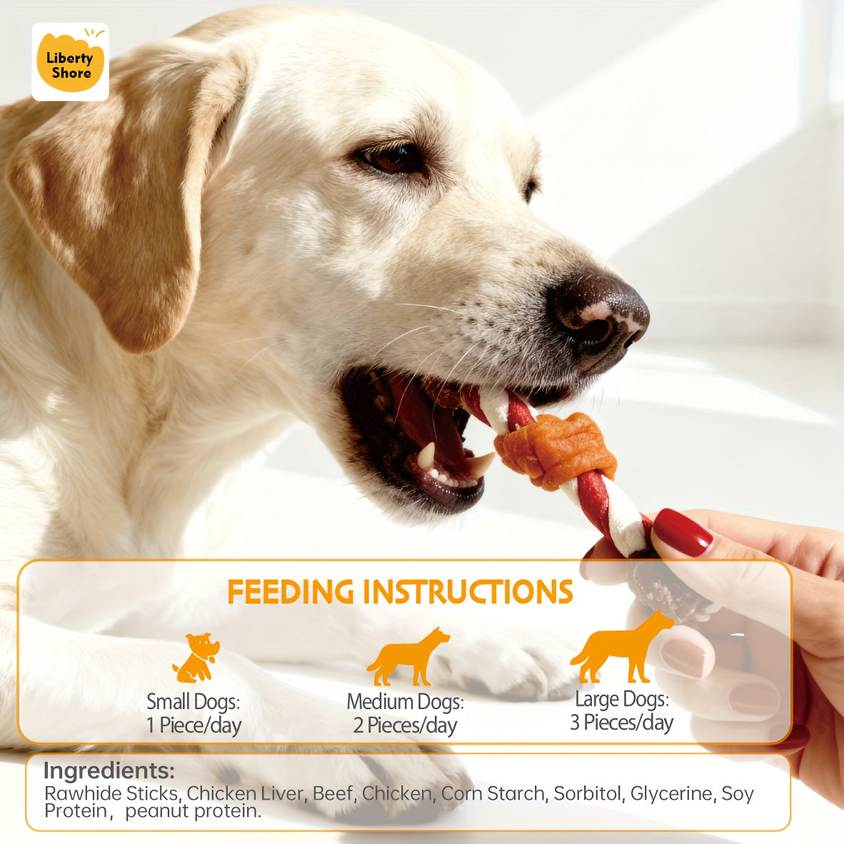 Dog Kabob Treats Triple Flavor, Chicken, Beef and Chicken Liver Chew Kebabs on Twisted Chew Sticks, Meaty Kabob Dog Chews for Small, Medium and Large Dogs, 100g to 900g Packs