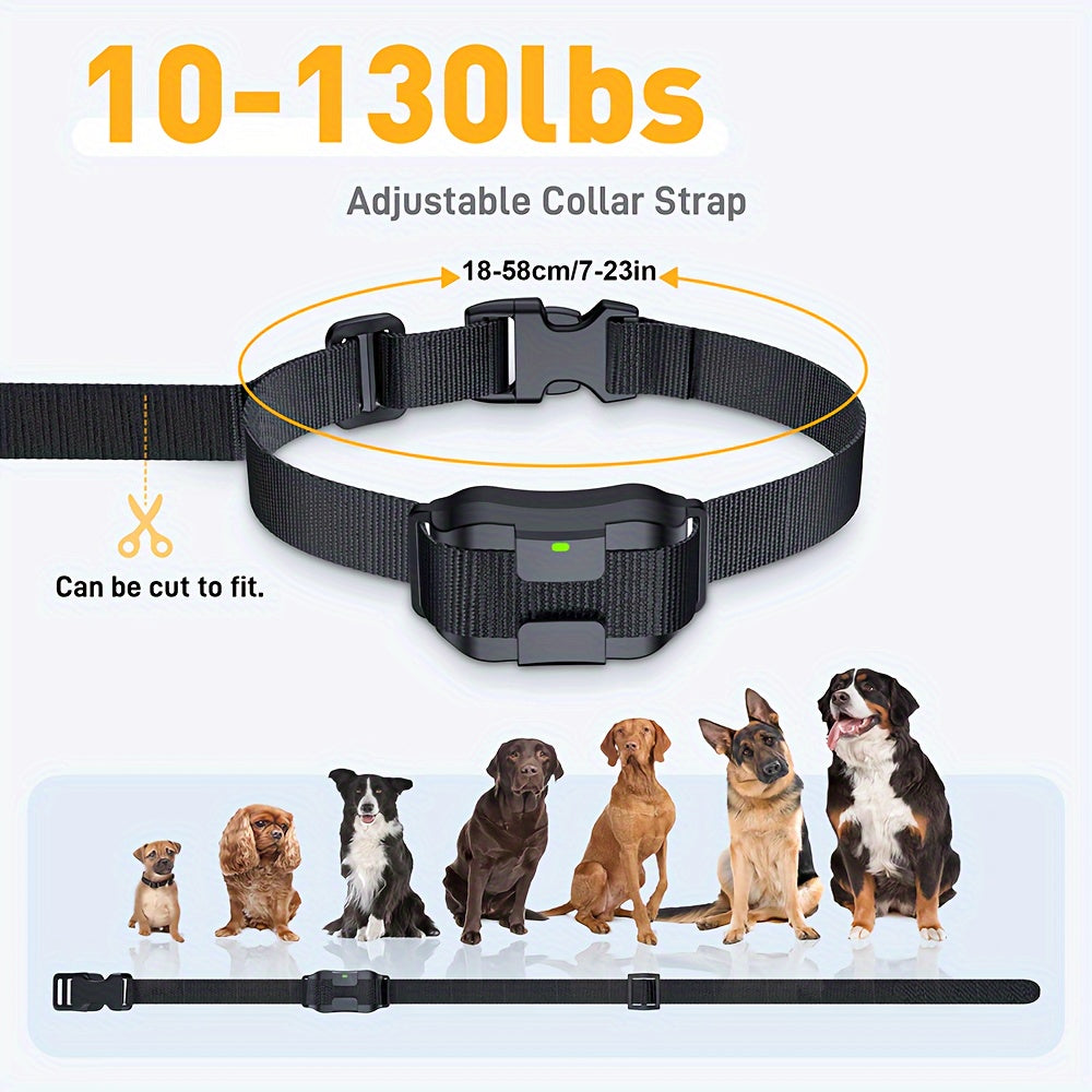 Two Dog Training Collar with Remote, 4000ft Listed Range, Beep, Vibration and Static Modes with Adjustable Straps in Black or Dark Green