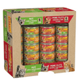 Wet Cat Food Variety Pack by Purina Friskies, Pate and Prime Filets in 5.5 oz Cans for Texture Variety and Everyday Cat Feeding Routines