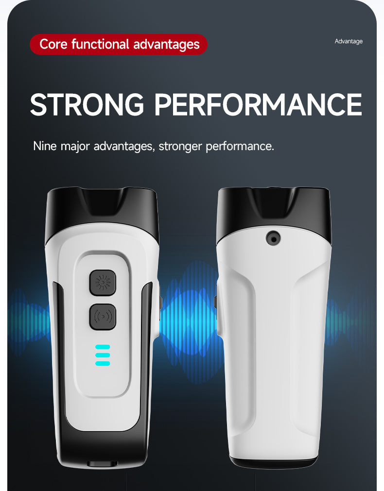 Handheld Ultrasonic Dog Training Device with LED Flashlight, Adjustable Portable Bark Deterrent for Supervised Indoor and Outdoor Use
