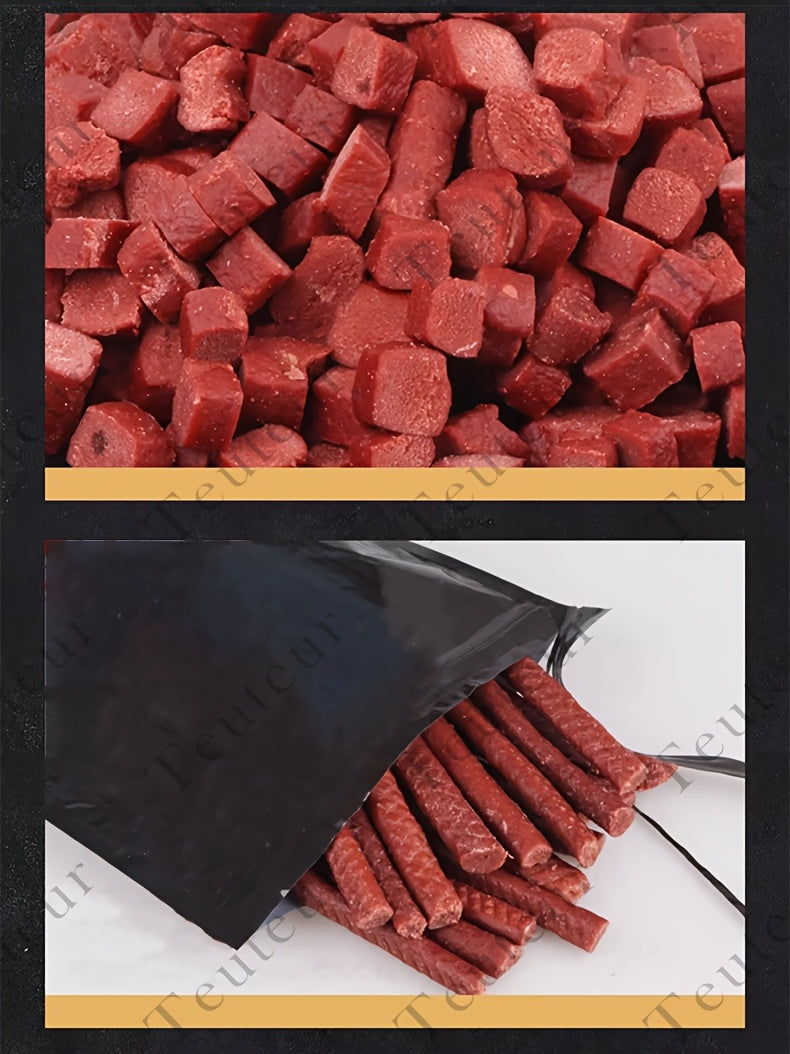 Air-Dried Beef Dog Treat Sticks, 155g/5.47oz Grain-Free Jerky Chews for Small, Medium and Large Dogs, Training Rewards and Everyday Snack Time
