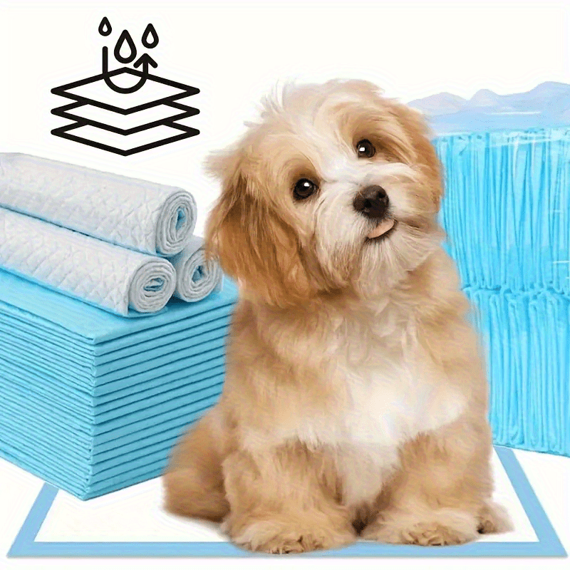 Dog Pee Pads 99 Count, 28 x 34 Inch Disposable Absorbent Puppy Potty Training Pads with Leak Protection and Odor Control for Indoor Accident Cleanup