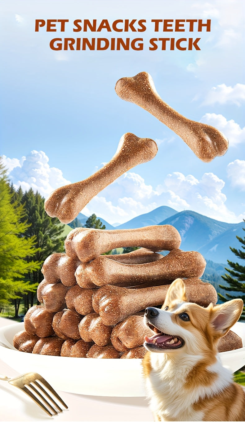 Dog Chew Bones 20 Pack, Canine Chewing Treats for Supervised Snack Time, Everyday Reward Routines and At-Home Dog Care Gift Baskets