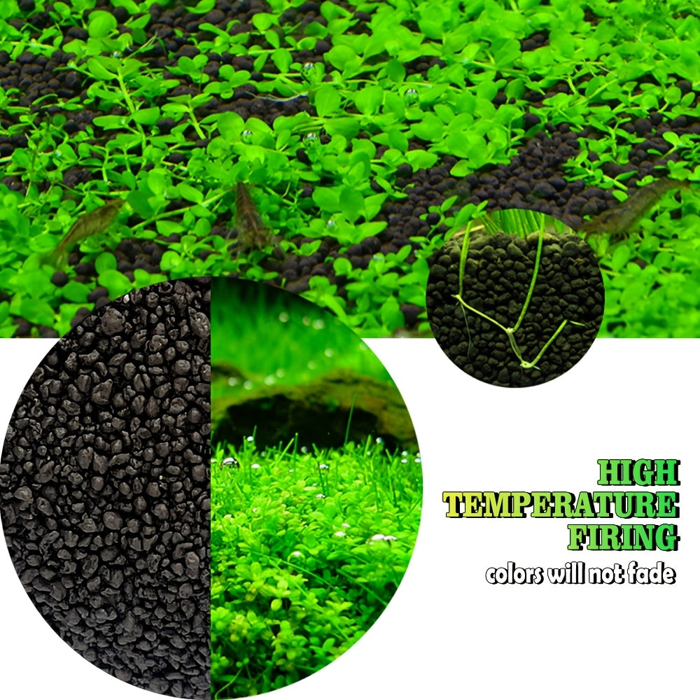 Aquarium Plant Substrate Gravel for Shrimp Tanks, NEZO Bio Stratum for Fish Tank Aquascaping and Planted Layouts, 7 lb or 21 lb 3-Pack