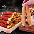 Rawhide Dog Chew Sticks with Chicken and Duck Wrapped Options, 120g or 155g Mixed Chew Treat Packs for Supervised Snacking and Everyday Rewards