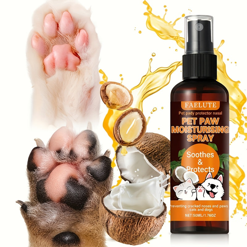 Dog Paw Moisturizer for Dogs and Cats, 50mL Pet Paw Pad Care for Dry Rough Pads, Grooming Supply for Owner-Managed Everyday Care Routines