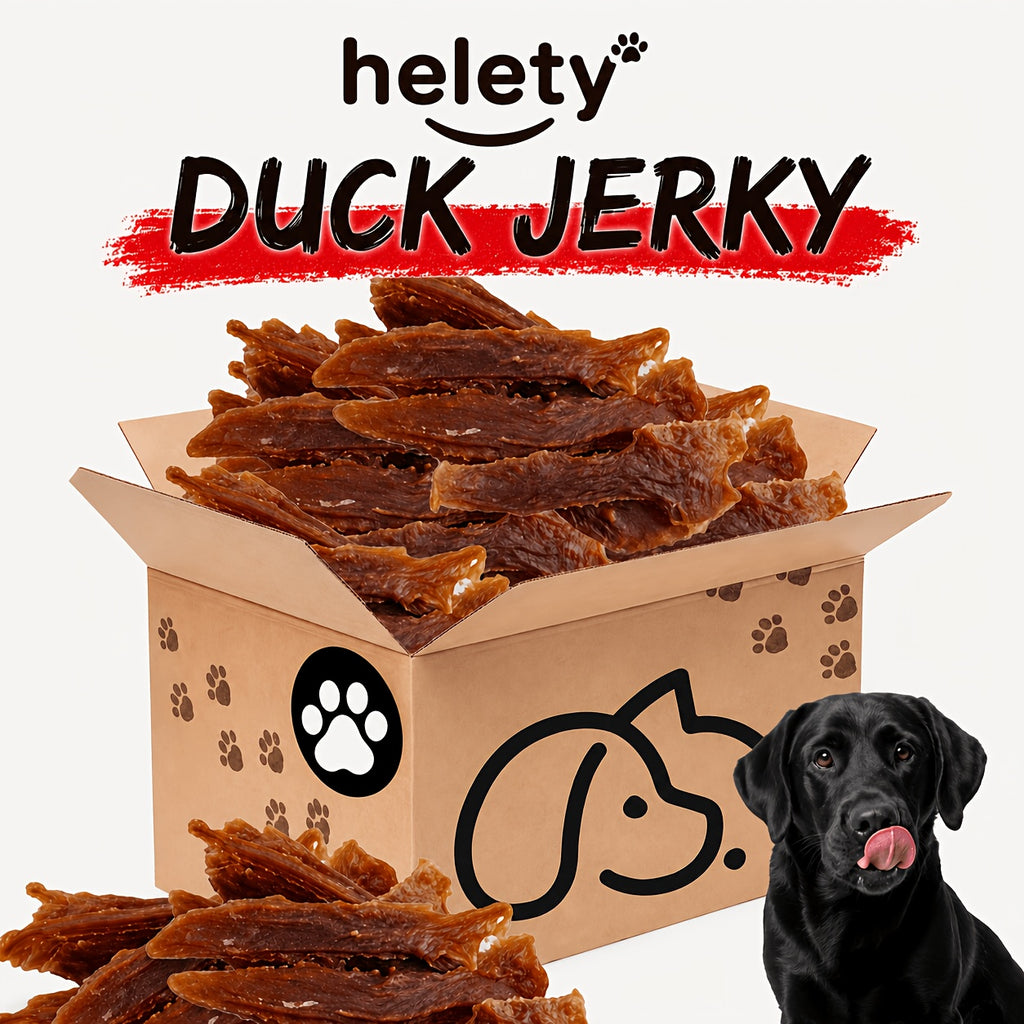 Duck Dog Training Snacks with Jerky and Reward Bite Options, Chewy Treats for Supervised Daily Rewards, Walks, Camping and Travel