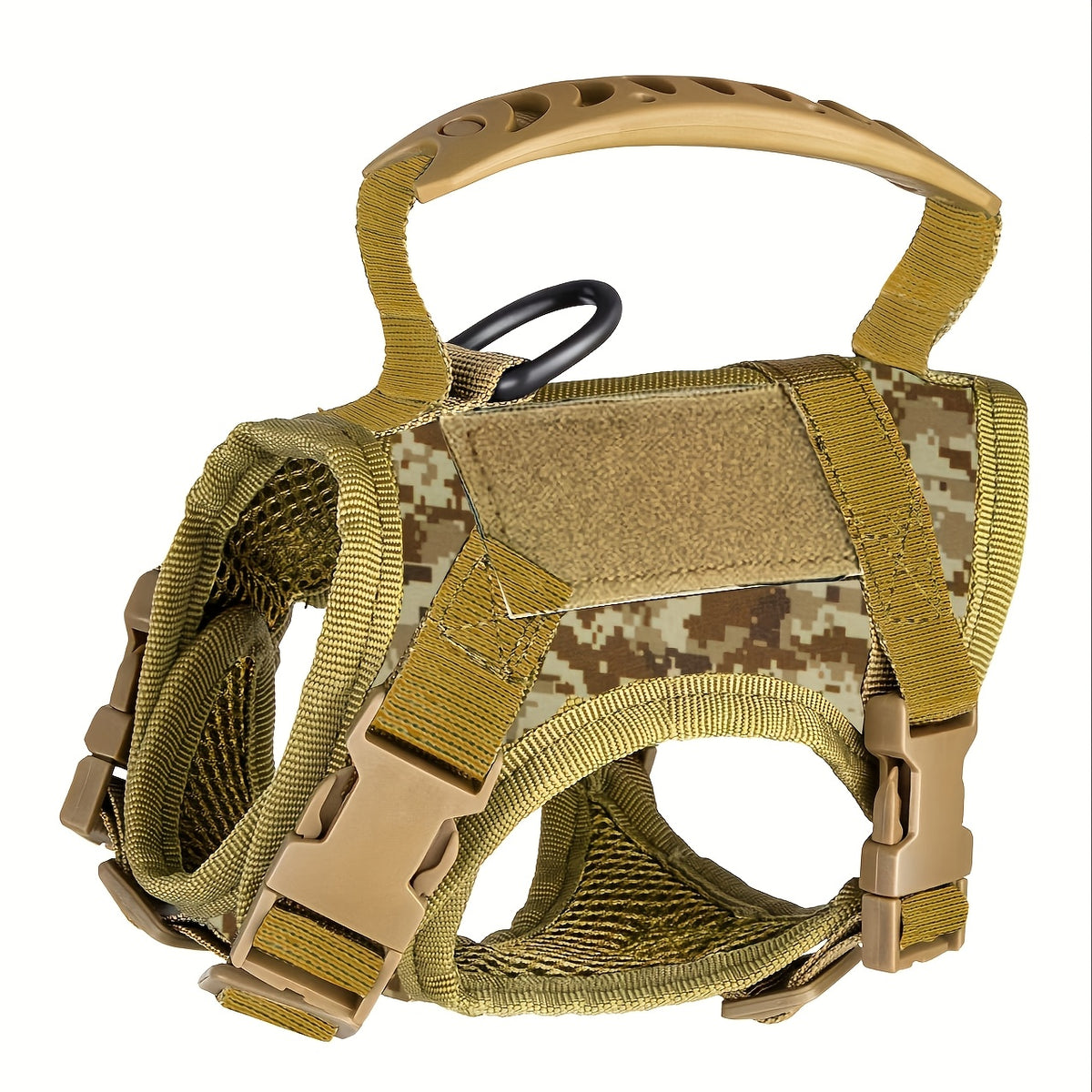 Tactical Cat Harness with Adjustable Chest Straps, 600D Pet Vest for Cats and Puppies, One-Size Training Gear in Six Color Options