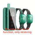 Multi-Dog Training Collar with Remote, Green Electronic Collar with 3 Training Modes and Icons for Medium and Large Dogs, 2 or 3 Dog Options
