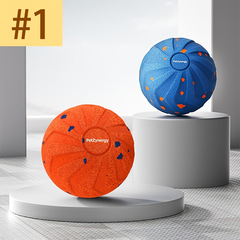 Interactive Dog Ball with Automatic Bouncing and Rotation, E-TPU Moving Chase Toy with Sleep Mode for Medium and Large Dogs