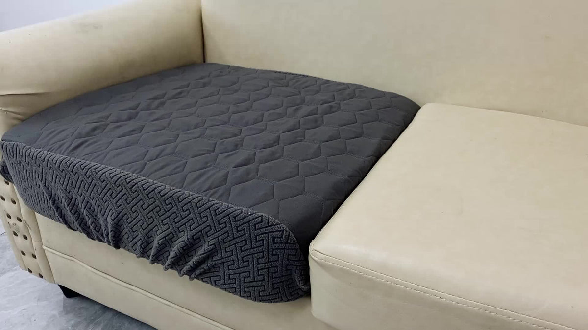 Quilted Dog Bed Cover 20.08 x 29.92 Inches, Elastic-Edge Argyle Pattern Pet Bedding Accessory in Coffee, Dark Gray, Peacock Blue or Burgundy