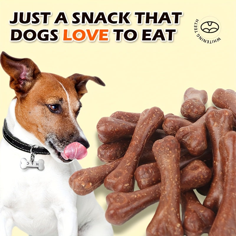 Dog Chew Bones 20 Pack, Canine Chewing Treats for Supervised Snack Time, Everyday Reward Routines and At-Home Dog Care Gift Baskets