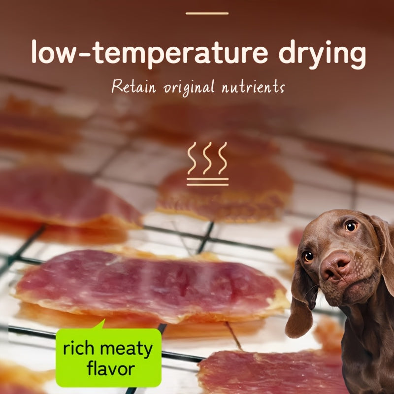 Chicken Gizzard Dog Treats, Air-Dried Jerky Slices for Supervised Training Rewards, Everyday Snack Breaks and Dog Owner Gift Baskets