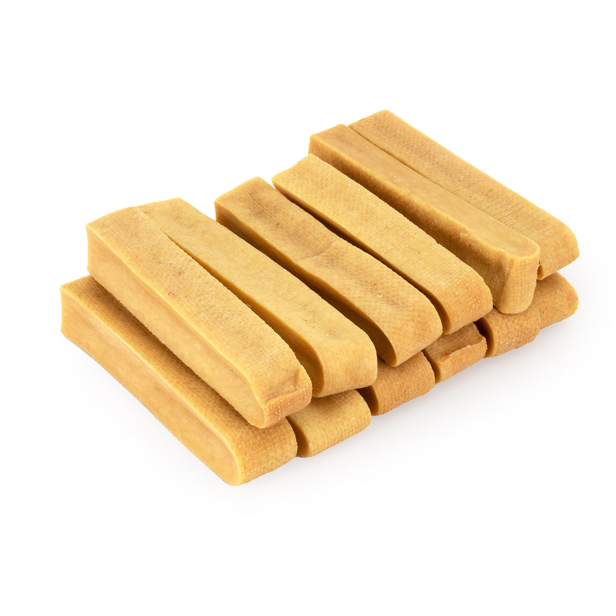 Himalayan Yak Cheese Dog Chews 4-Pack, Hard Cheese Chew Treats with Limited Ingredients in Small, Medium or Extra Large for Supervised Chewing