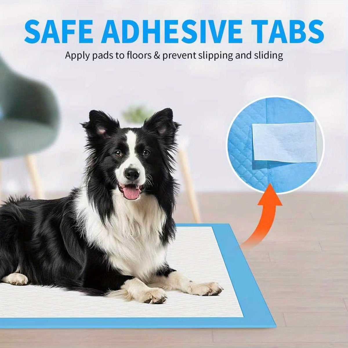 XL & XXL Dog Pee Pads for Medium and Large Dogs, Thickened Super Absorbent Potty Training Pads for Home and Camping, Buy 50 Get 50 Free