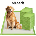 Jumbo Dog Pee Pads 28 x 34 Inch, Six-Layer Disposable Puppy Potty Training Pads with Absorbent Core and PE Backing, 50 or 100 Count Options