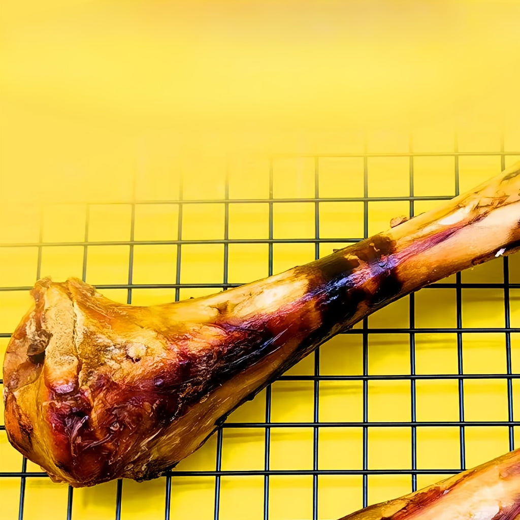 Dog Chewing Bones with Beef Bone Options, Small and Medium Two-Piece Selections for Supervised Chew Time and Everyday Pet Treat Routines