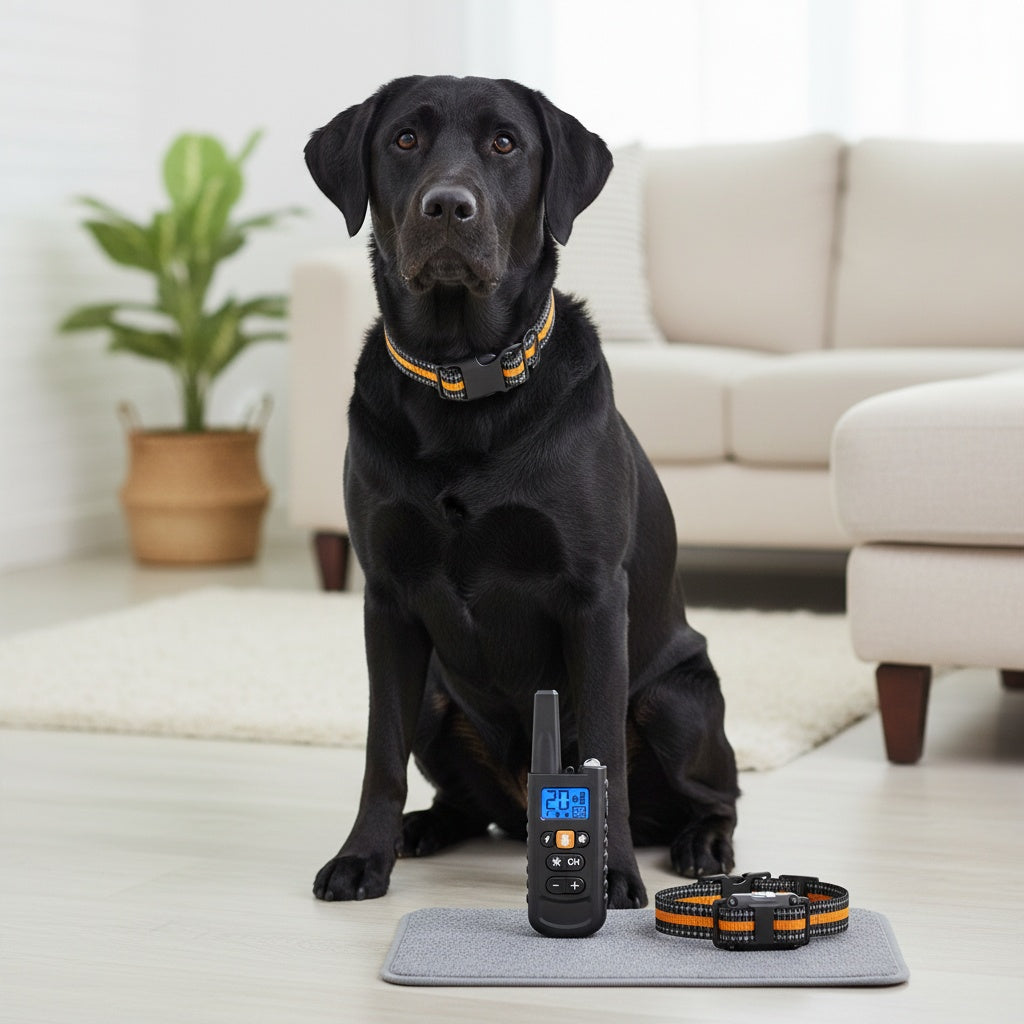Remote E Collar for Dogs 5-120 lbs with Beep, Vibration and Static Modes, Dog Training Collar with Remote in 1, 2 or 3 Dog Options
