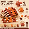Dog Chew Treats Kabob Mix with Triple Flavor Options, 4 oz and 7.3 oz Packs Plus Combo and Sample Selections for Supervised Snack Time