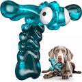 Dragonfly Nylon Dog Chew Toy in Blue with Bacon Flavor, Chewing and Interactive Play Accessory for Medium and Large Dogs Under Supervision