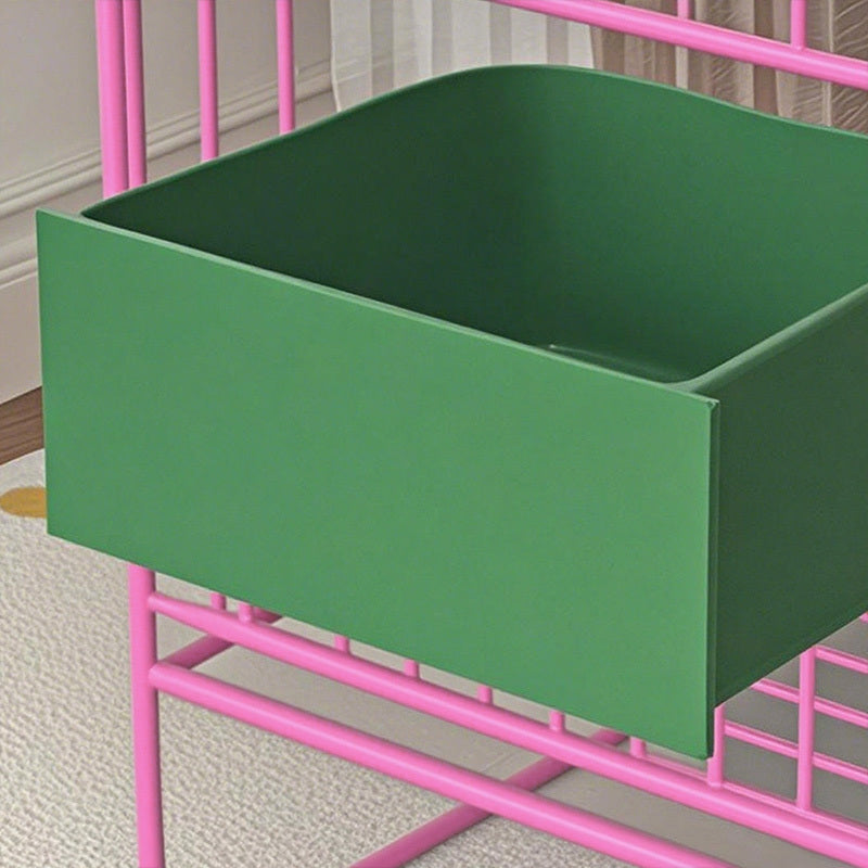 Folding Bird Cage for Indoor Use, Large Bird Housing with 5 Listed Additions, White, Black, Blue or Pink Options for Pet Bird Owners