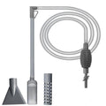 Manual Aquarium Gravel Cleaner, 66.93-Inch Gray Reinforced Siphon for Fish Tank Water Changes and Debris Removal, Freshwater and Saltwater Use