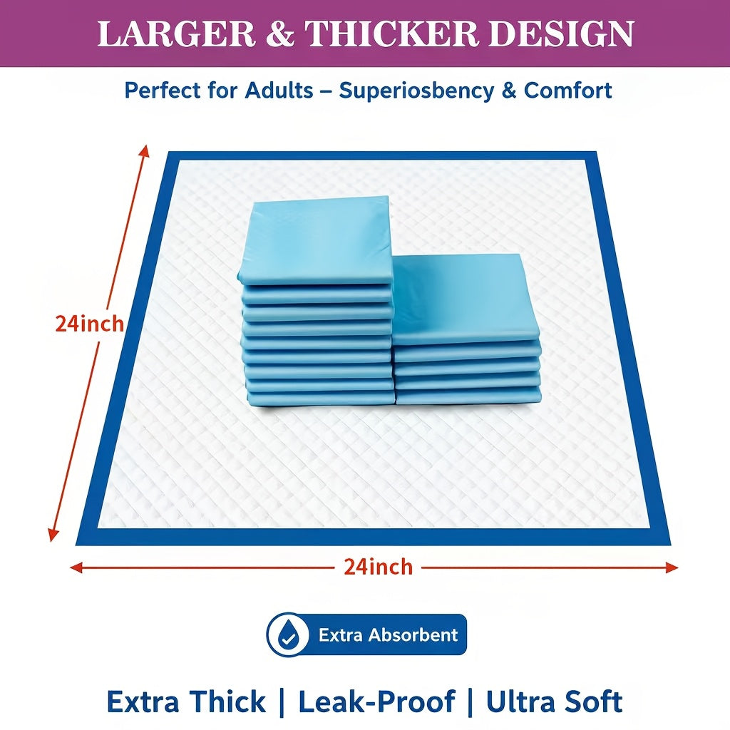 Puppy Training Pads for Home and Camping, 50, 100 or 200 Count Absorbent Quick-Drying Dog Pee Pads with Leak Protection for Indoor Potty Routines