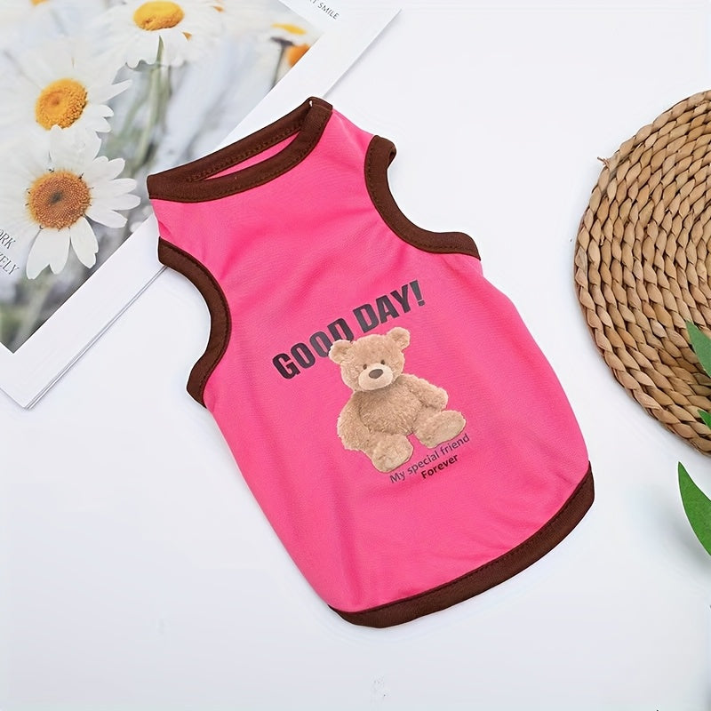 Dog Summer Vests 6 Pack, Breathable Lightweight Pet Clothes for Dogs and Cats, Everyday Warm-Weather Outfits in Sizes XS to XXL