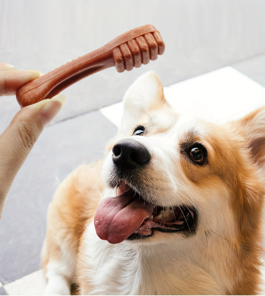 Dog Dental Chew Bone 90g, Beef Milk Mint Toothbrush Cleaning Bone Option for Supervised Chewing and Everyday At-Home Canine Oral Care Routines