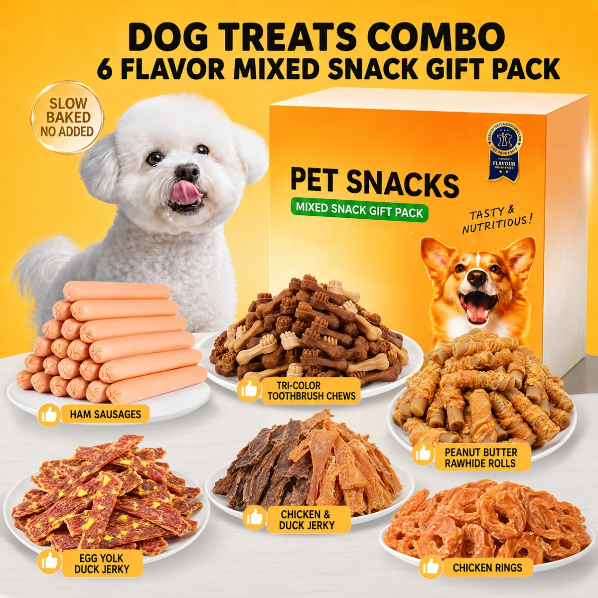 Pet Jerky Treats with Chicken and Duck Combo Options, Beef Cubes and Chew Selections for Supervised Training Rewards and Everyday Snack Time