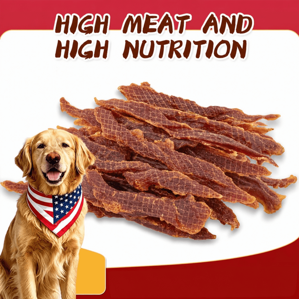 Duck Breast Dog Treats 100g Trial Pack, Soft Meat Jerky Slices for Supervised Training Rewards, Everyday Snack Breaks and Dog Lover Gift Baskets