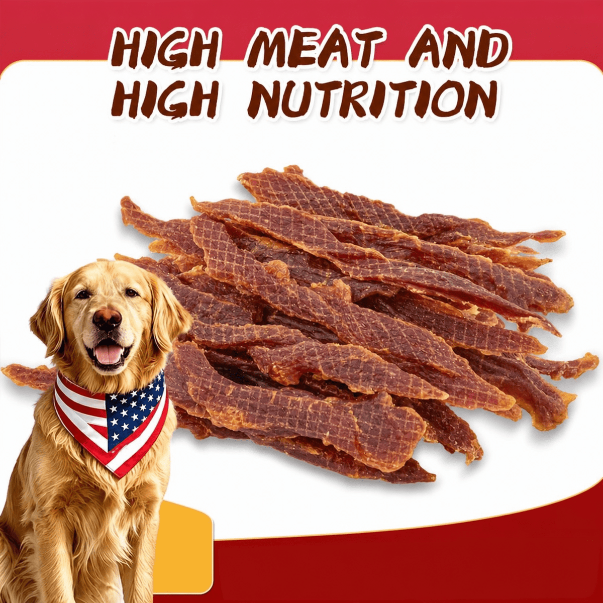 Duck Breast Dog Treats 100g Trial Pack, Soft Meat Jerky Slices for Supervised Training Rewards, Everyday Snack Breaks and Dog Lover Gift Baskets