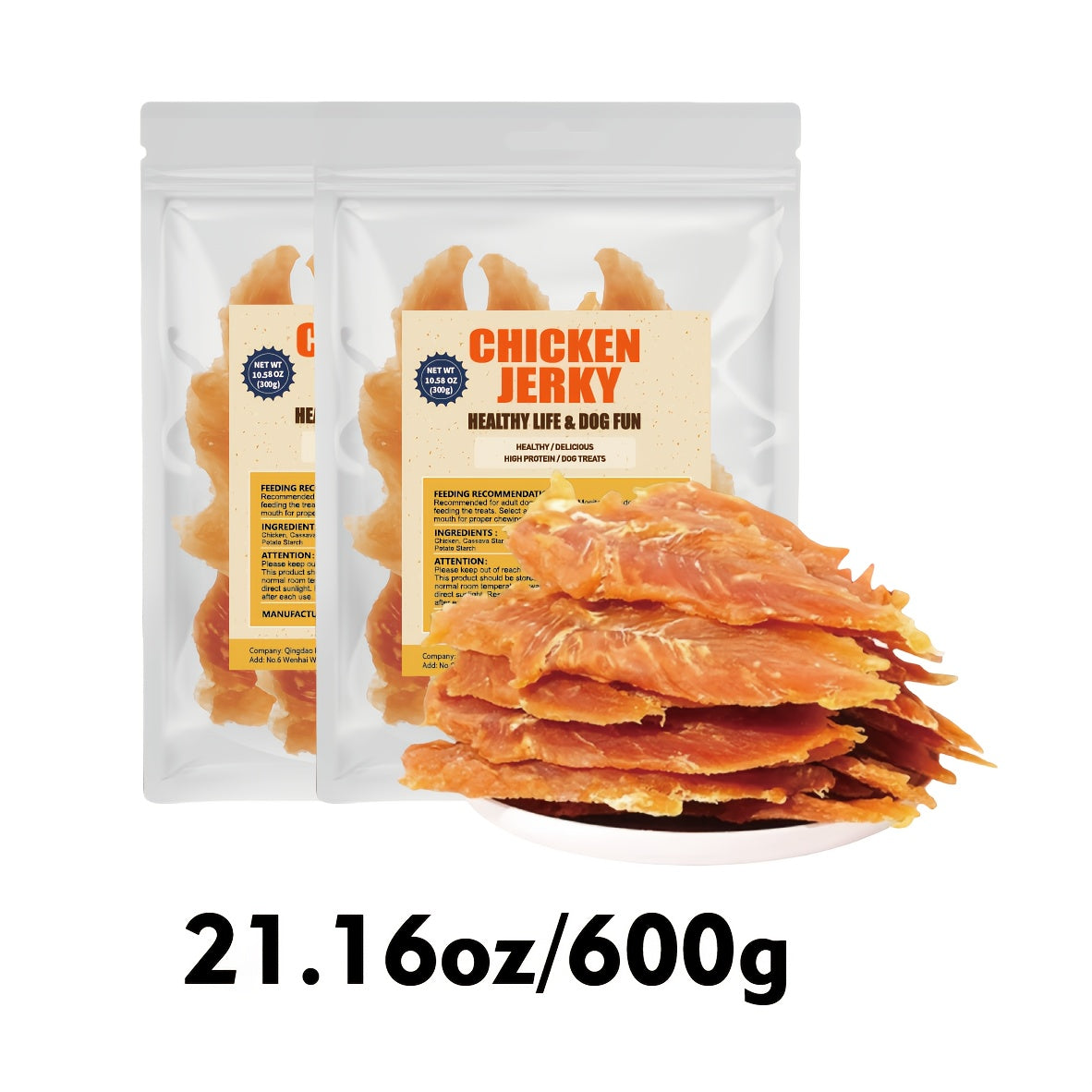 Dog Treats with Chicken Jerky, Duck Strips, Sweet Potato Wraps or Triple Flavored Kabobs, Selectable Snack Packs for Supervised Rewards