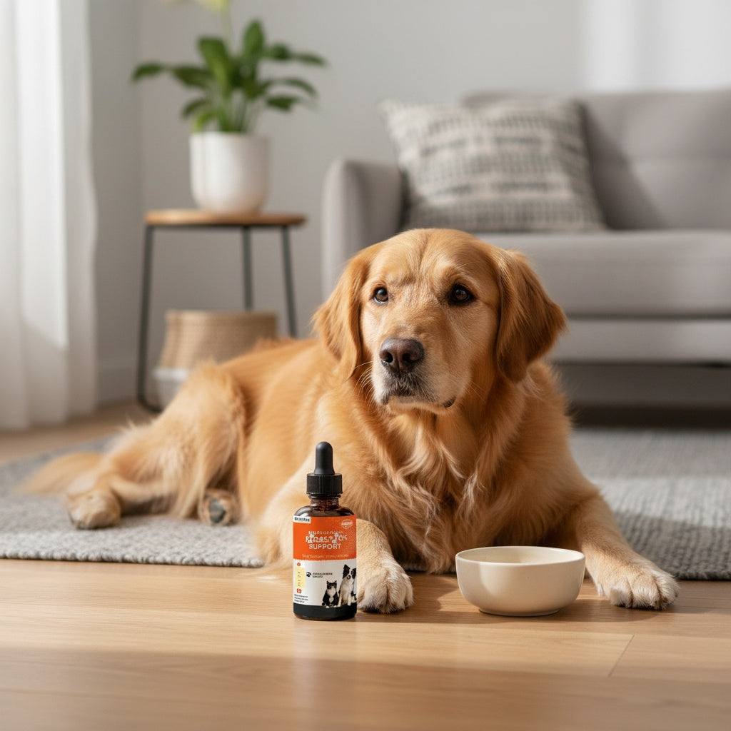 Liquid Vitamins for Dogs and Cats, NutriTail 50ml Compound Vitamin Oral Supplement for Pet Nutrition and At-Home Care Routines
