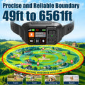 GPS Dog Fence Collar with App Support, Wireless Virtual Electric Fence and Smart Pet Locator for Supervised Outdoor Boundary Training