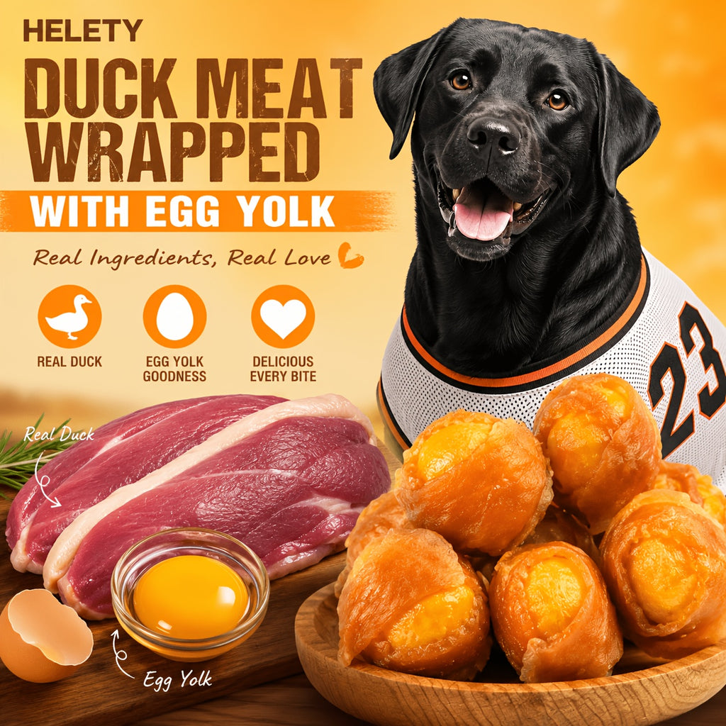 Assorted Dog Reward Treats, Chicken and Duck Combo, Yolk Wrap and Bone Bites Options for Supervised Training, Daily Snacks and Dog Gift Baskets