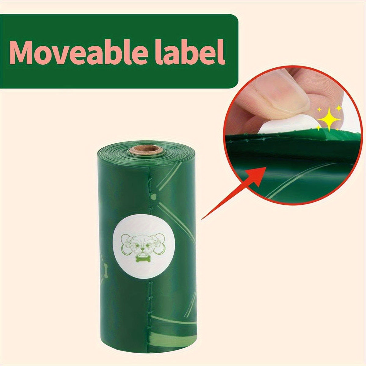 Dog Poop Bags, Extra-Thick Leak-Proof Pet Waste Bag Rolls in 270 or 540 Count for Daily Dog Walks, Cat Cleanup and Outdoor Travel