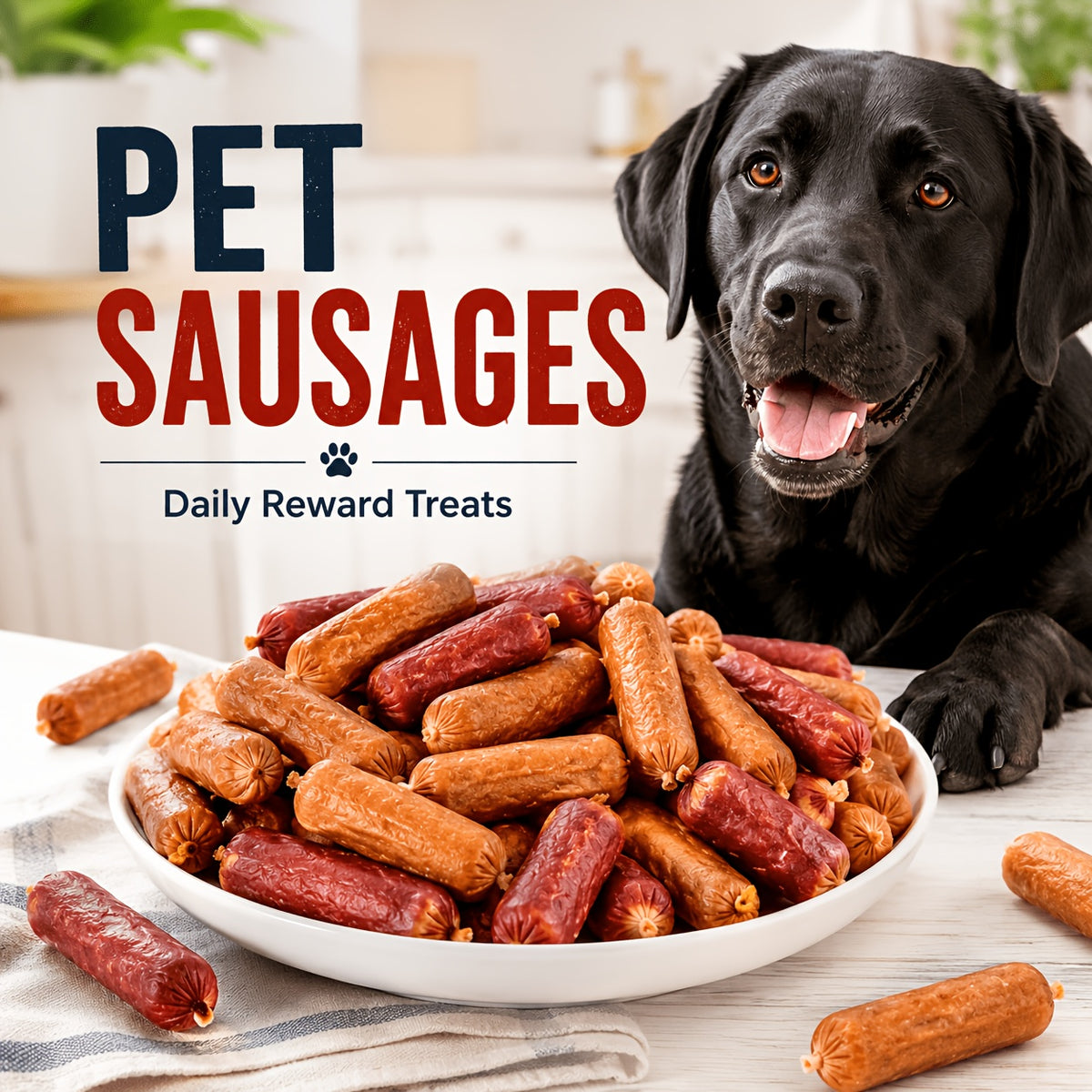 Soft Dog Training Treats with Chicken, Duck or Beef Sausage Options, 10g x 10 Pack Selections and Trial Options for Everyday Rewards