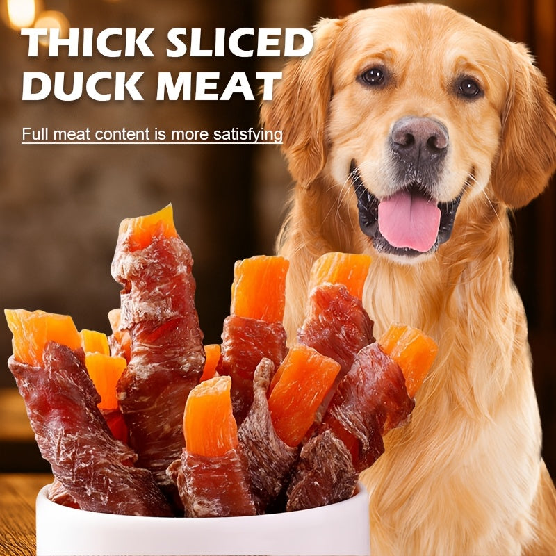 Dog Treat Variety Packs with Chicken and Duck Jerky Combo, Assorted Jerky and Sausage or Hot Dog Snack Options for Supervised Training Rewards