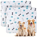 Reusable Dog Pee Pads with Four-Layer Design, Machine Washable Non-Slip Puppy Training Mats in Seven Size Options for Floors, Crates and Playpens