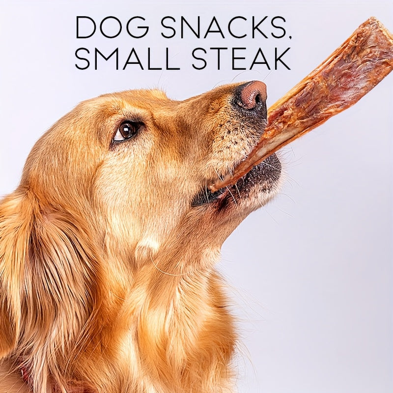 Dog Chew Sticks for Small Dogs, 80g Beef Steak Flavored Chew Treats for Supervised Snack Time, Everyday Rewards and Dog Gift Baskets