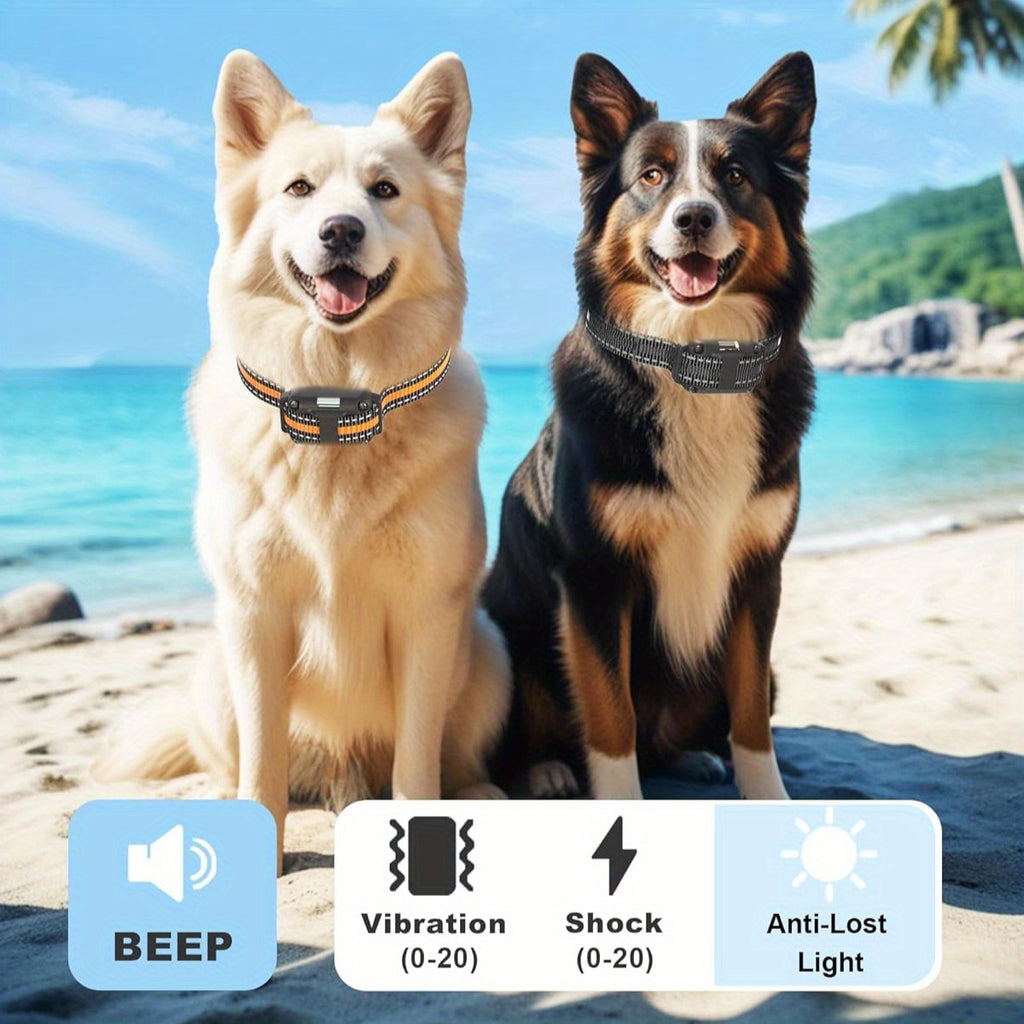 Dog Training Collar 3300ft Remote Range, Beep, Vibration and Static Modes for Dogs 5–120 lbs, One-Size Options for 1, 2 or 3 Dogs