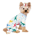 Four-Leg Dog Pajamas for Small Dogs and Cats, Soft Stretch Knit Pullover Pet Onesie for Spring Summer Lounging, XS S M L in Five Color Options