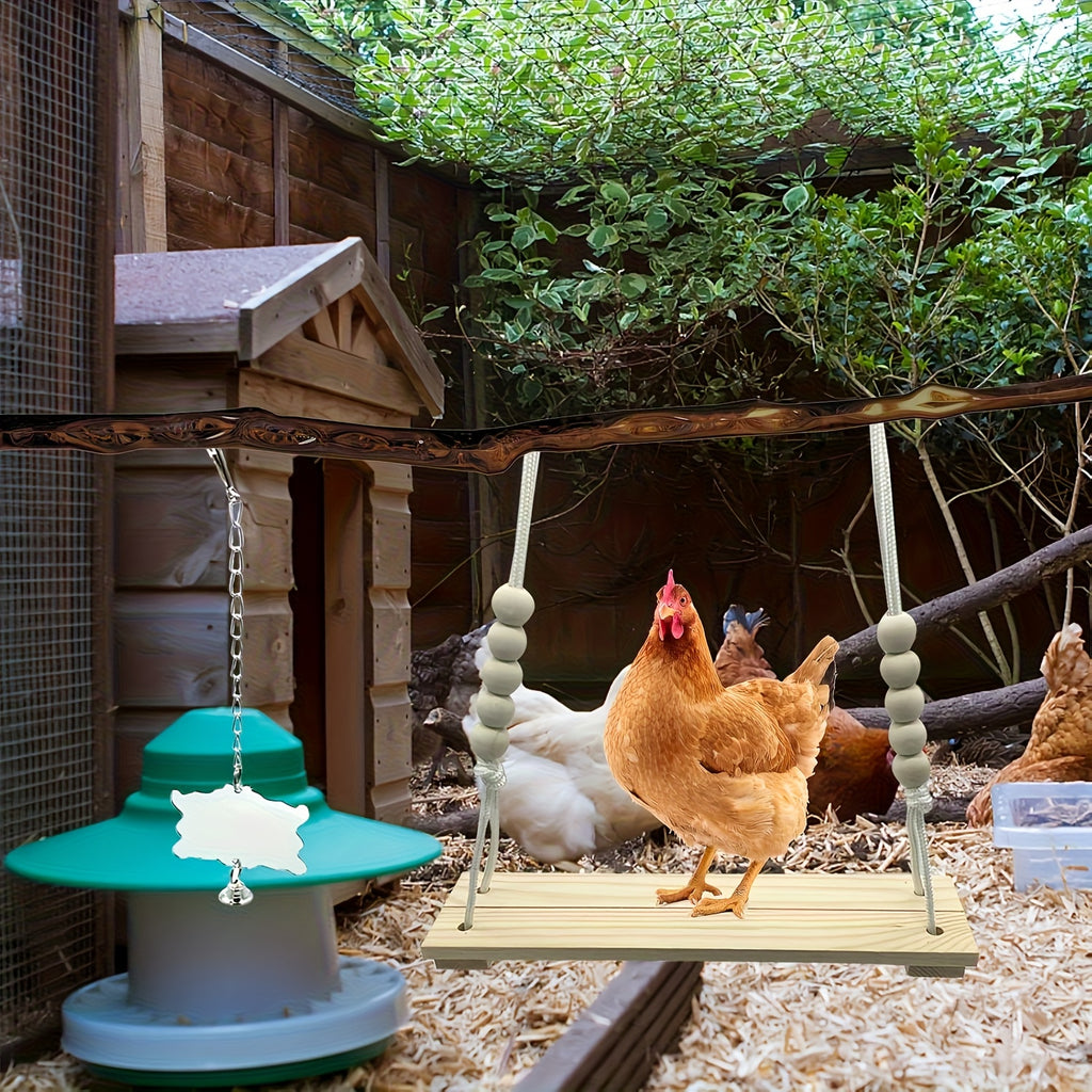Chicken Toys for Coop Enrichment, Random 1, 3 or 6 Piece Options for Hens and Roosters, Poultry Run Accessories for Supervised Backyard Bird Play